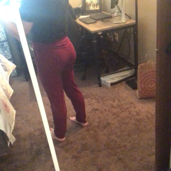 Burgundy dress pants - Picture 2 of 4